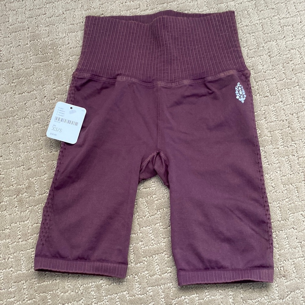 Free people movement biker shorts